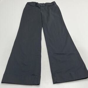 BANANA REPUBLIC Women’s 2 Stretch Black Flare Leg Chino Pant